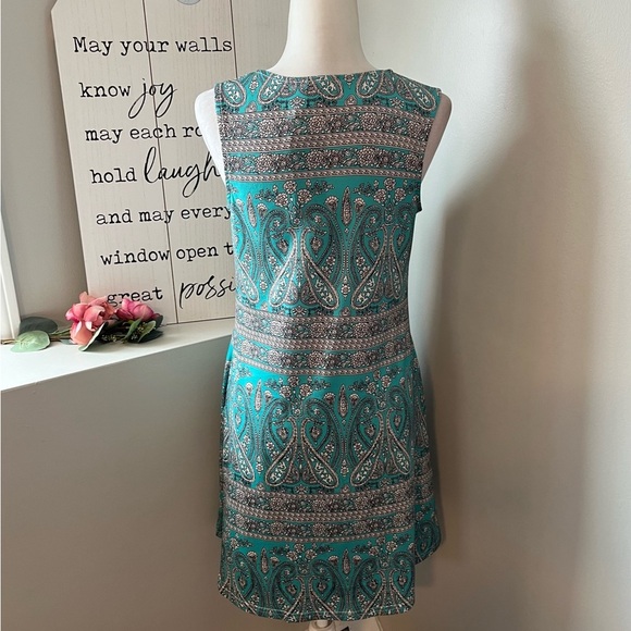 SimpleFun Summer Beach Floral Boho Tank Dress with Pockets - Picture 10 of 13